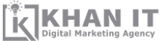 Khan IT logo with a modern design